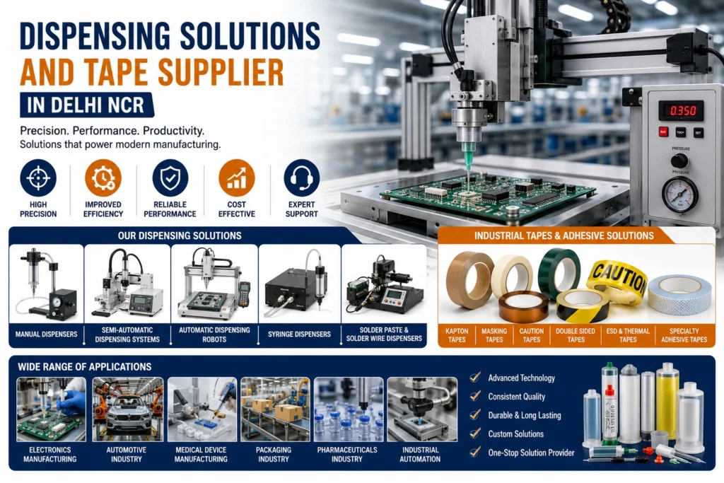 Dispensing Solutions and Tape Supplier in Delhi NCR